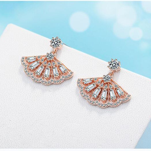 fan earring XZE472a