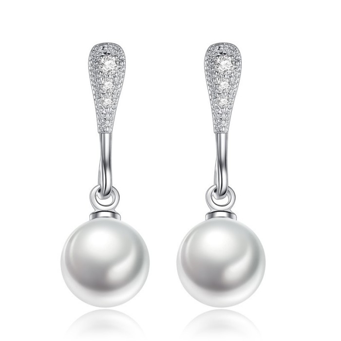 drop pearl earring wh 108
