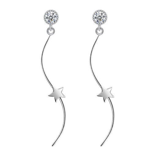 Wavy star earring 21