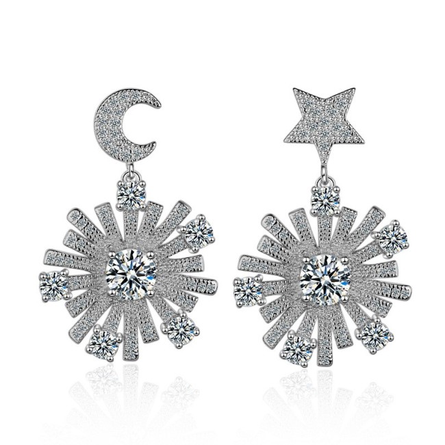 Snowflake earrings 478