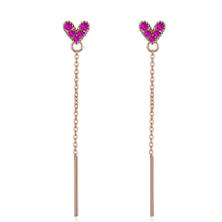 Long love earrings 546
