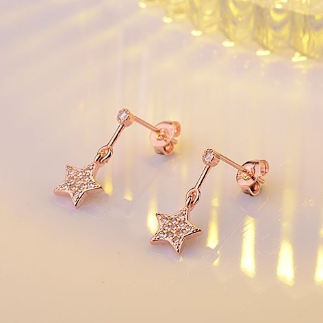 star earring XZE387a