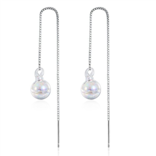 Long Glass ball earrings 307