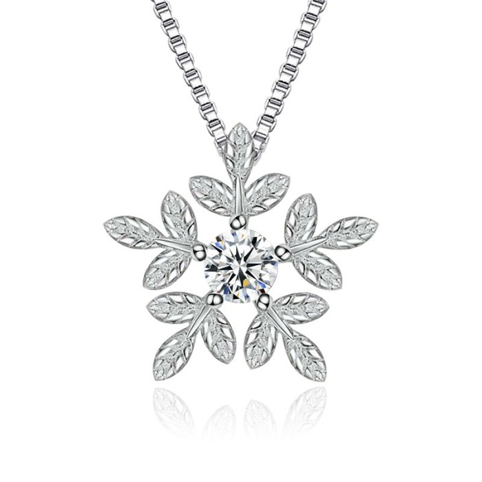 snowflake necklace 76