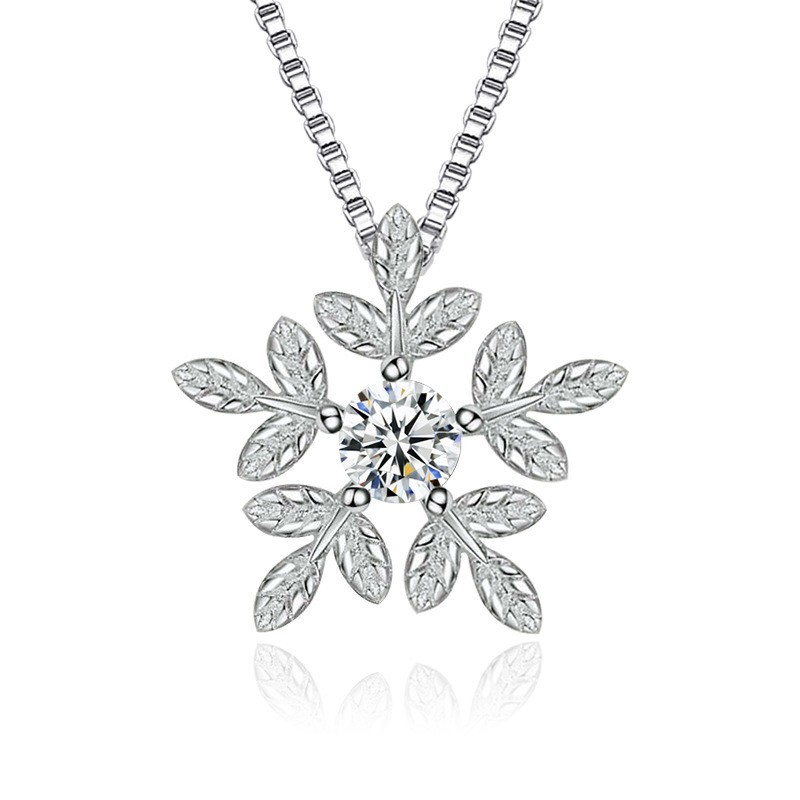 snowflake necklace 76