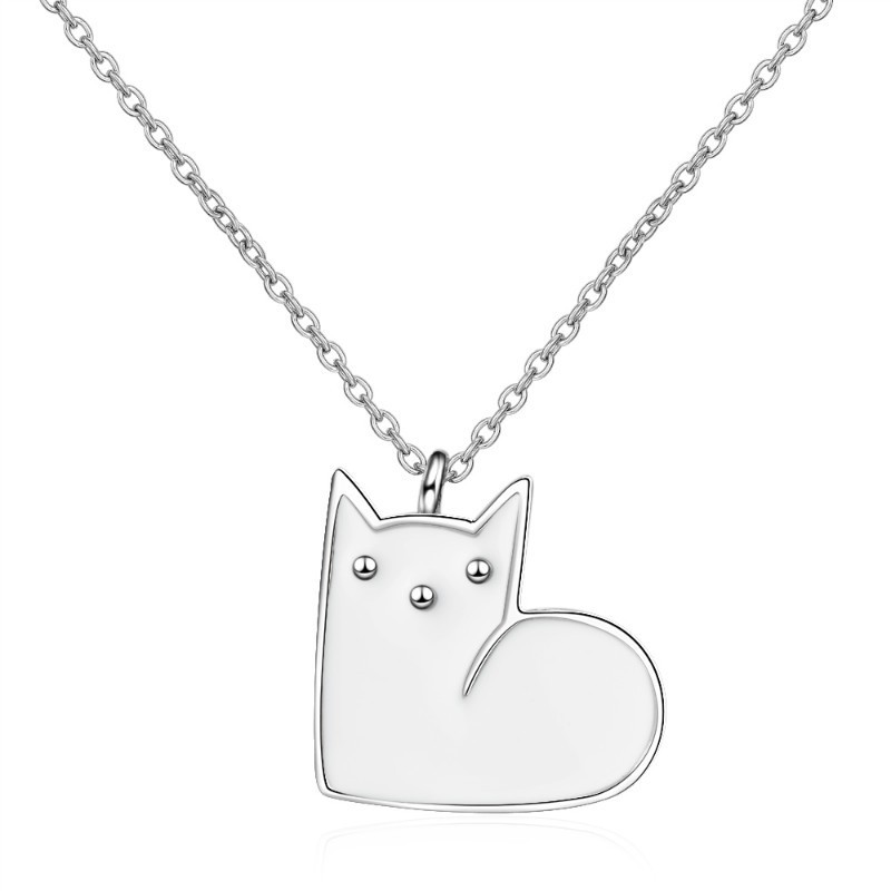 cat necklace XZA370