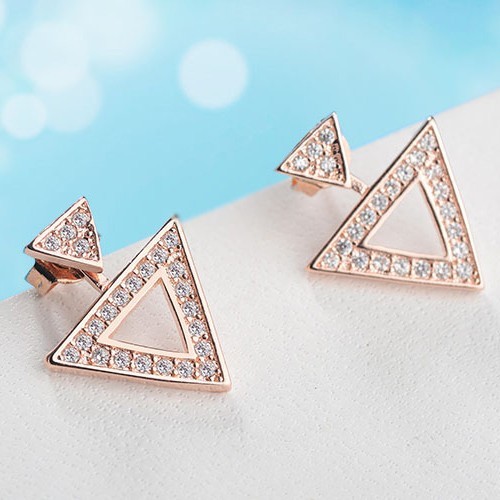 triangle earring XZE426a