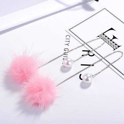 Plush Pearl Earrings XZE006l