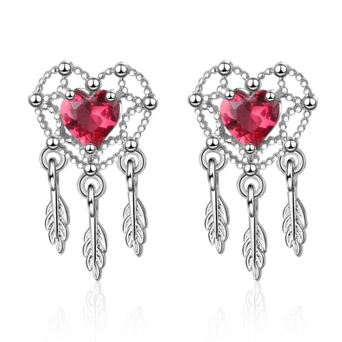heart earring 594