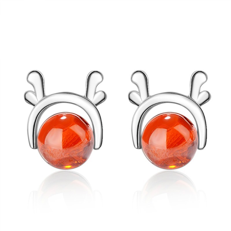 Christmas elk earrings 784