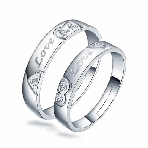 couple heart ring 109