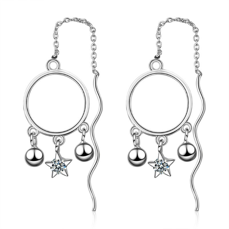 Star tassel earrings 323