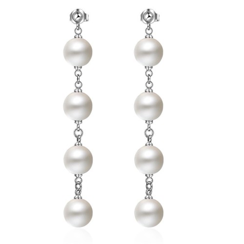 pearl long earring 465