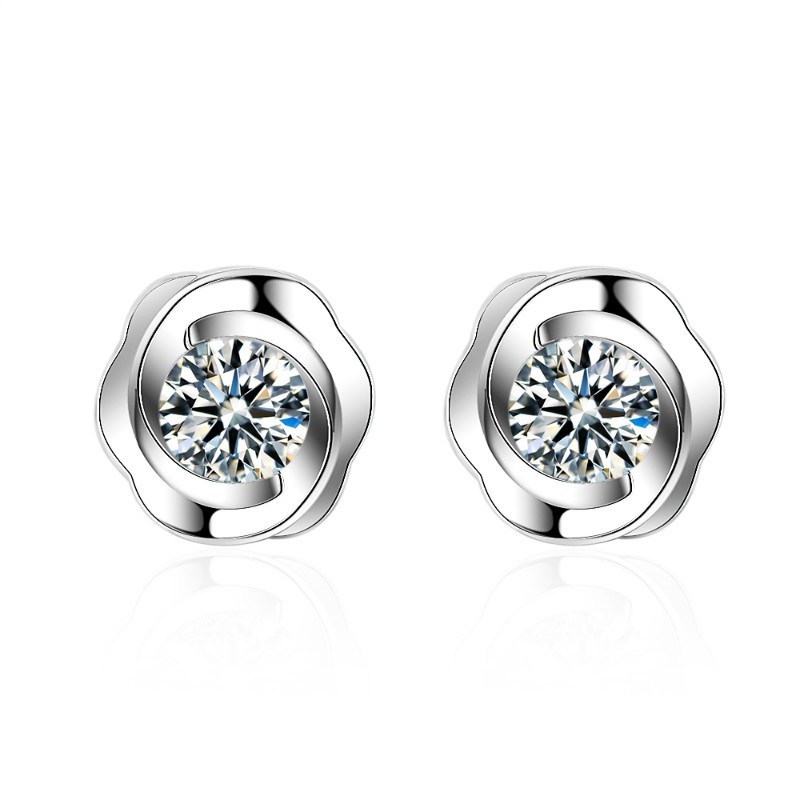 Camellia earrings 108