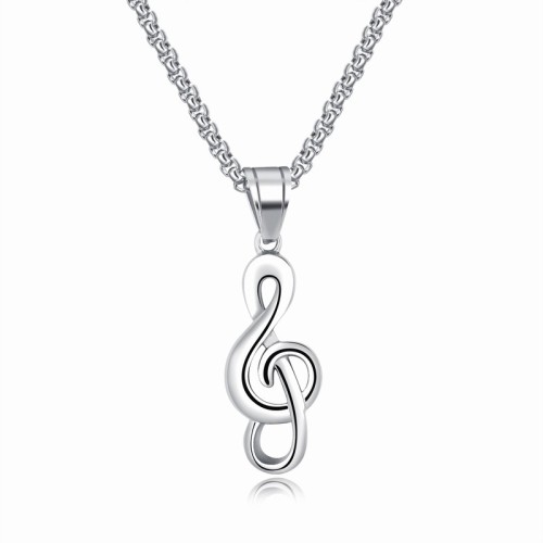 Music symbol necklace gb06171285