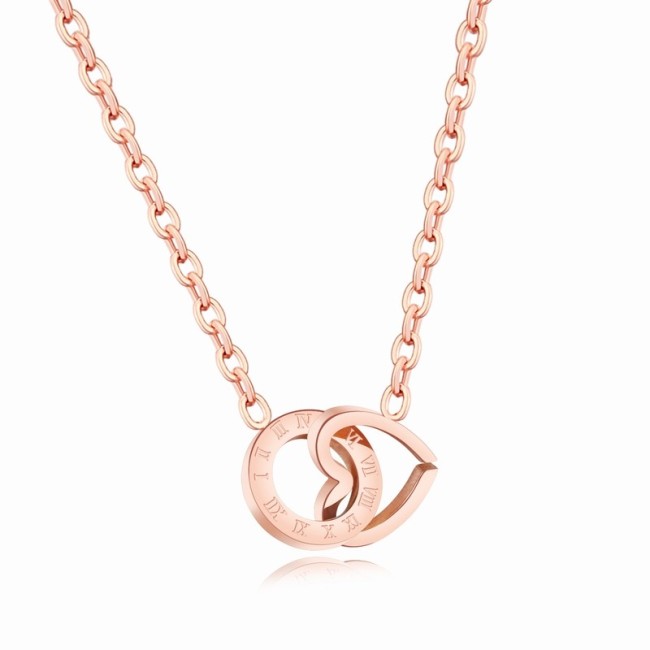 round heart necklace gb06171281