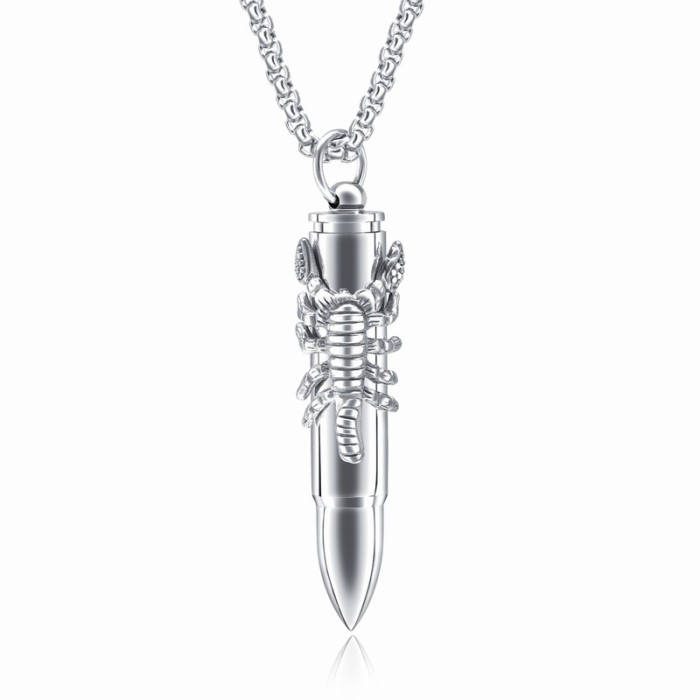 Scorpion bullet necklace gb06181372a