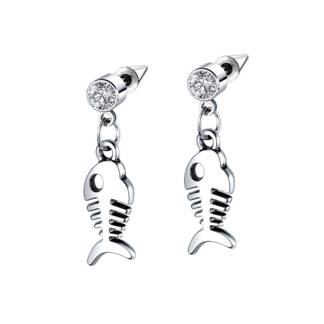Fish bone earrings gb0619504