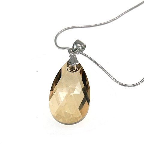 22mm pear pendant 050547