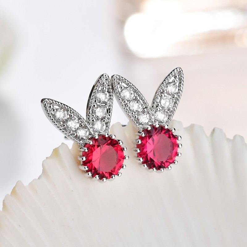 rabbit earrings