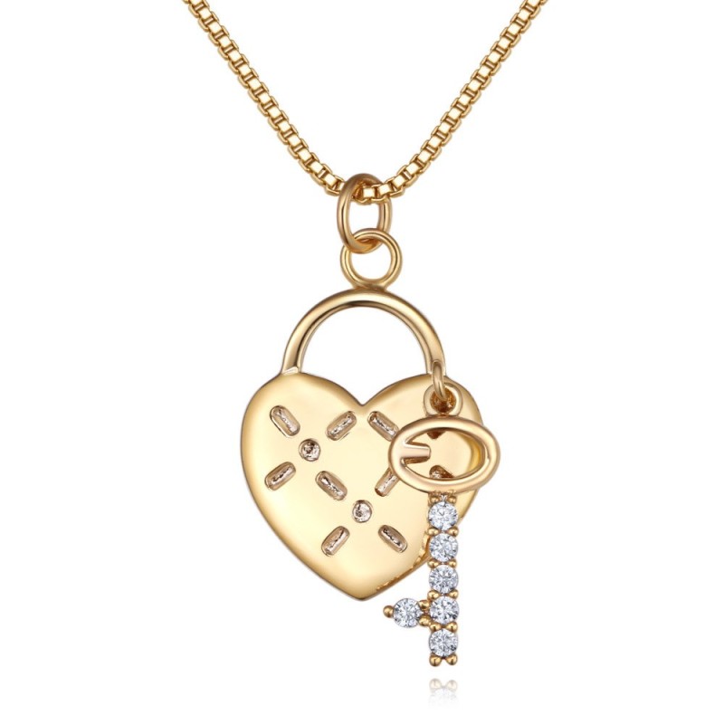 heart key necklace 26157