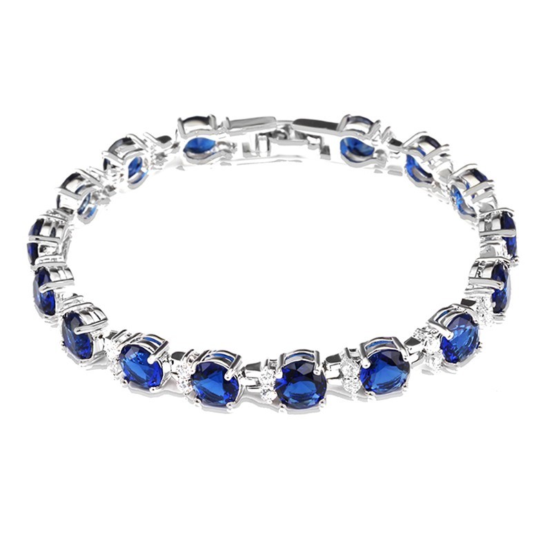 round zircon bracelet q8880079c