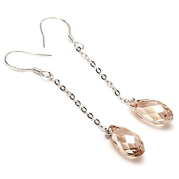 made with      crystal earrings 980145