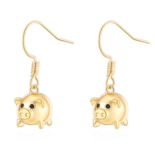Pig earrings 30436