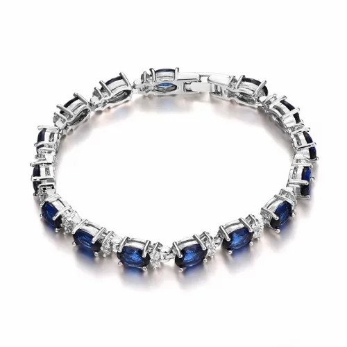 oval zircon bracelet