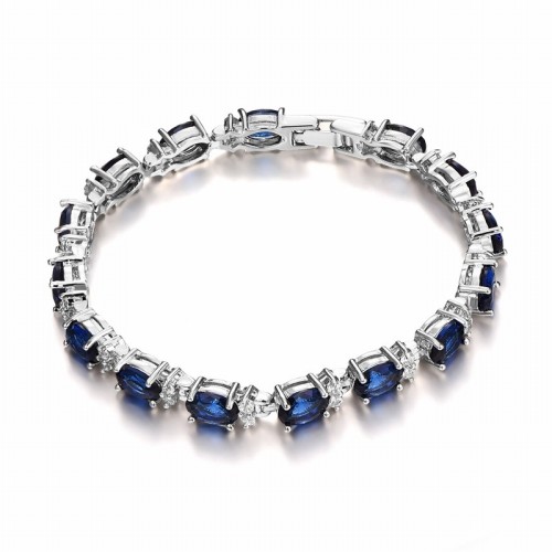 oval zircon bracelet