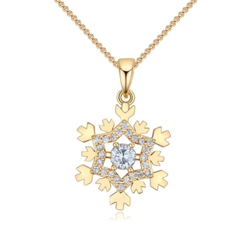 snowflake necklace 25950