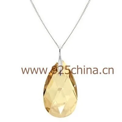 22mm pear pendant 050545