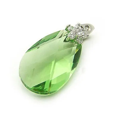 22mm pear pendant 050536