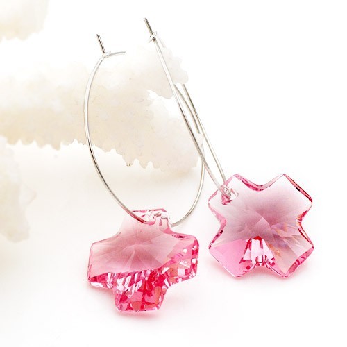 crystal - cross   earrings980507