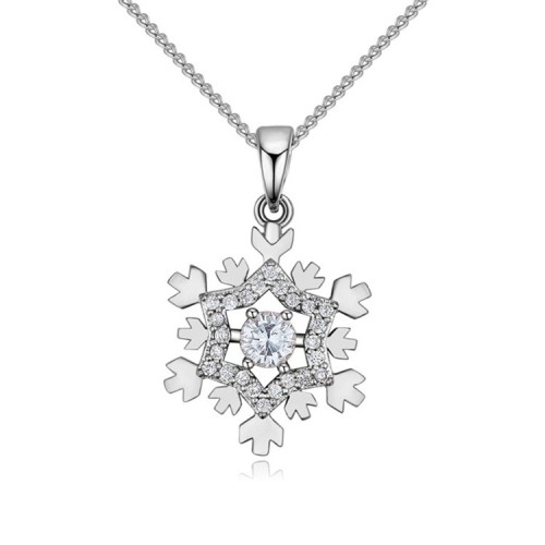 snowflake necklace 25949