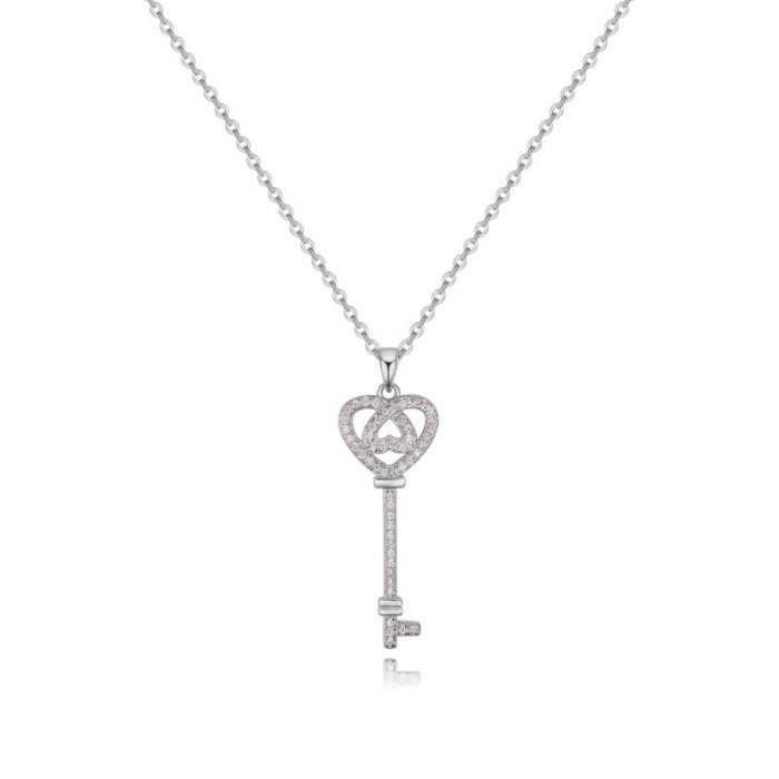 heart key necklace 28711