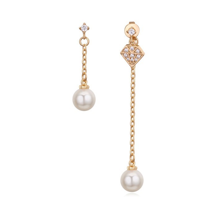 Silver needles pearl earring 26024