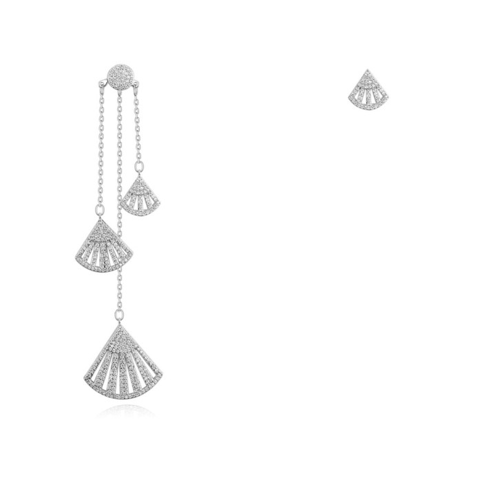 Fan tassel earrings  27318