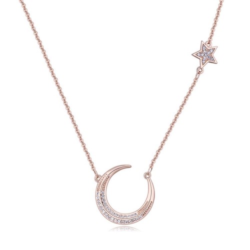 moon and star necklace 25906