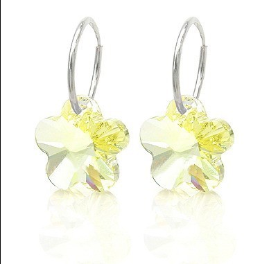 strass flower earring 980127