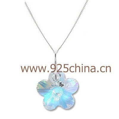 14mm flower necklace080105