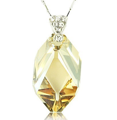silver crystal pendant062804