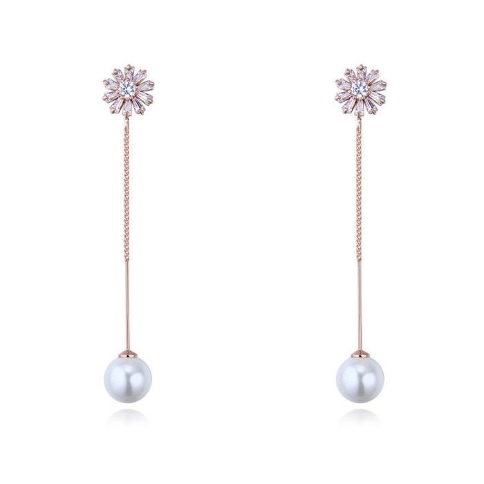 long pearl earring 26111