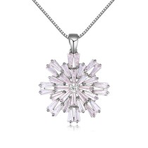 snowflake necklace 26203