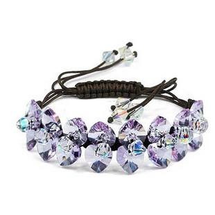 silver Austrias crystal bracelet12040705