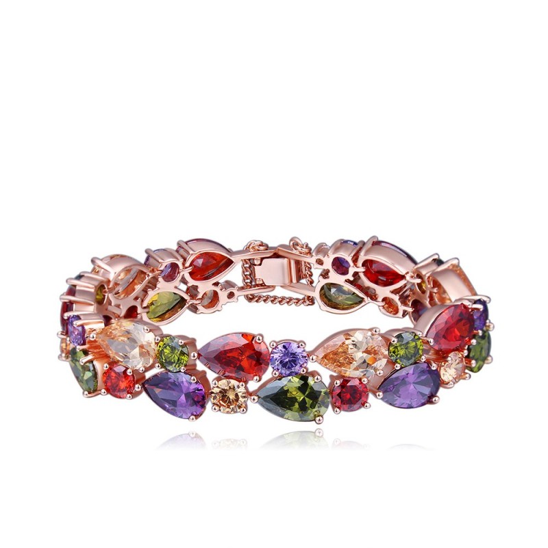 multi zircon bracelet(big)