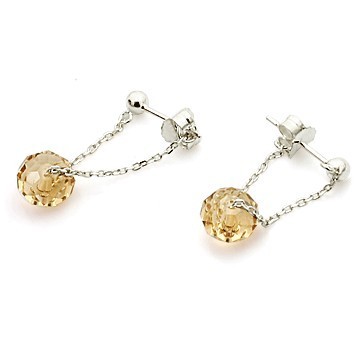 crystal earring (香宾)