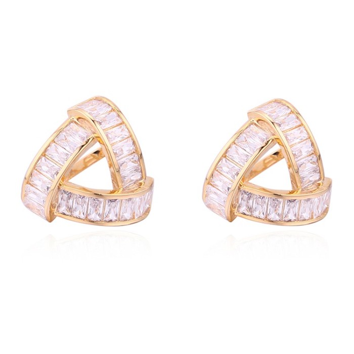 Triangle earrings 30485