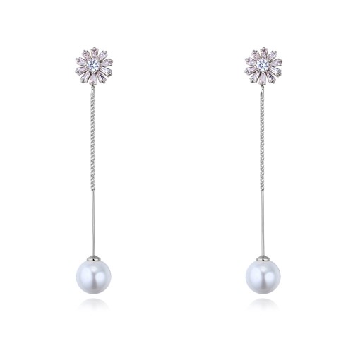 long pearl earring 26112