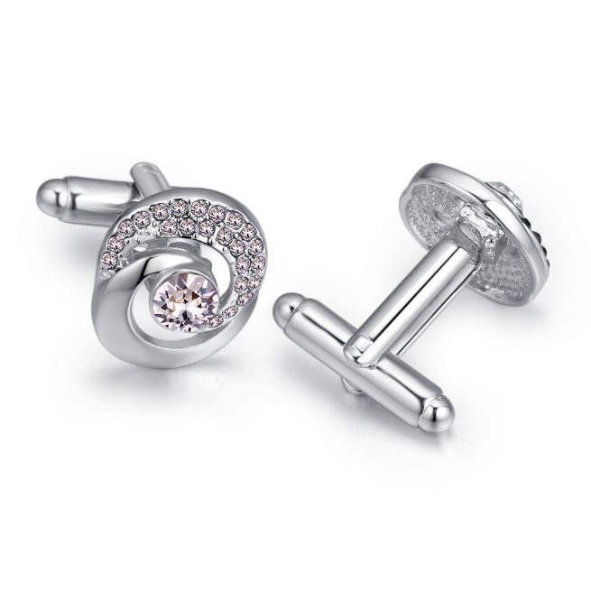 Crystal Cufflinks 27872